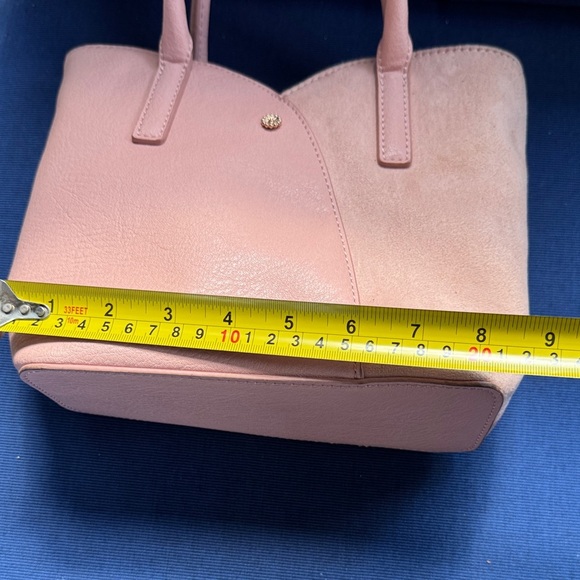 LC Lauren Conrad Pink Tote Bag - Picture 7 of 9